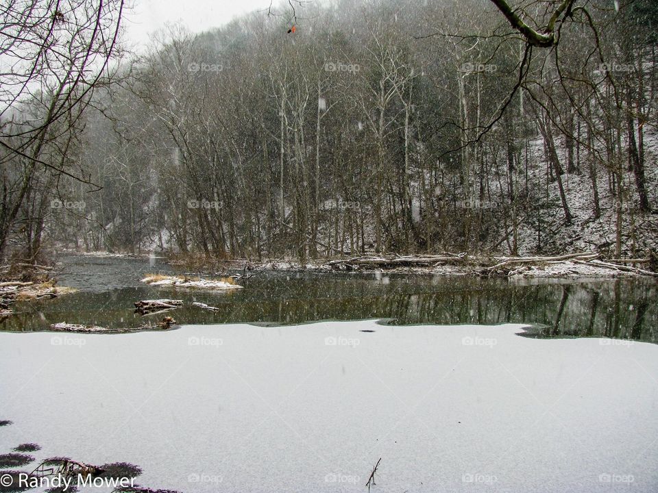 Winter at HVSR scout camp