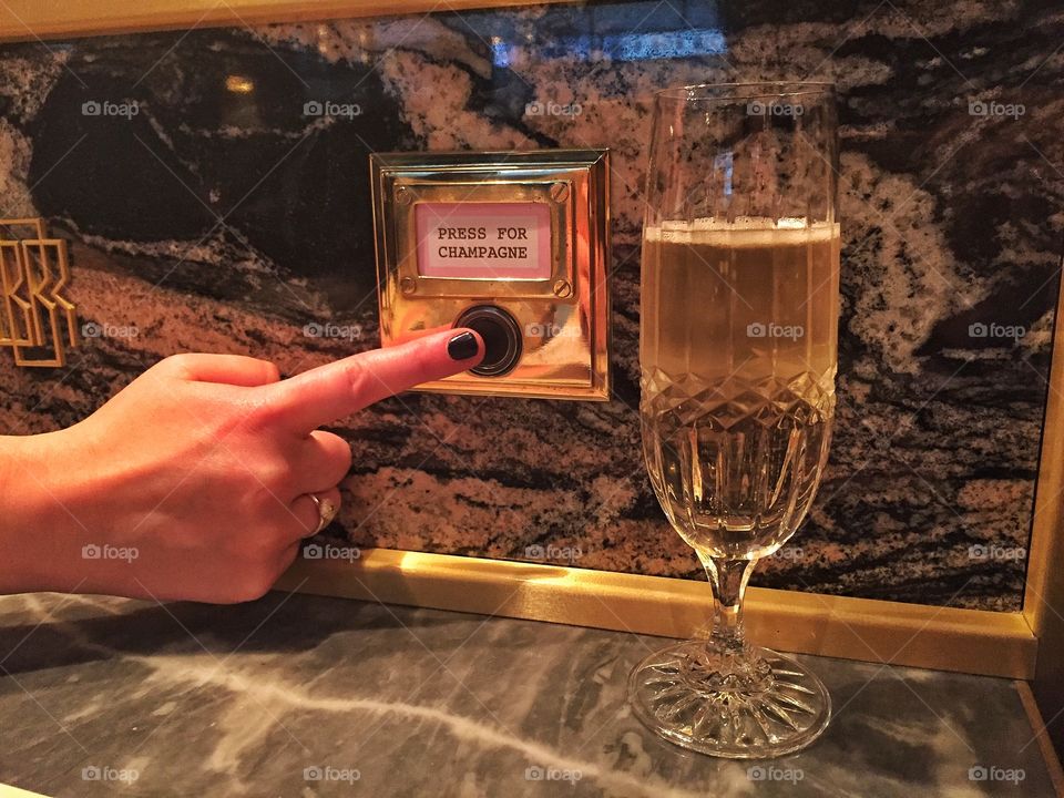 Champagne please