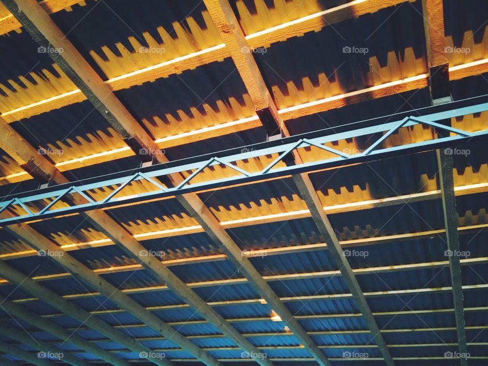 Structure in the evening