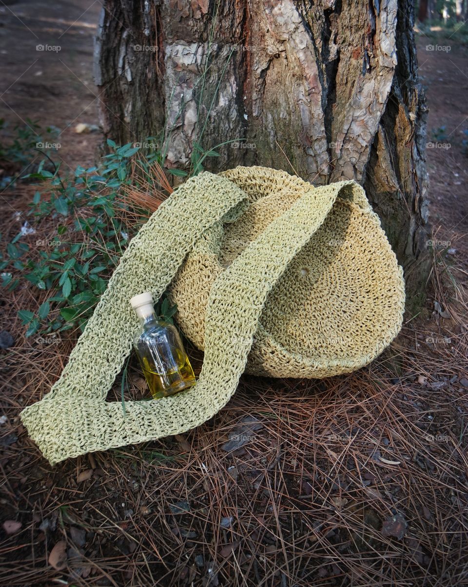Preparing for autumn with a natural bag