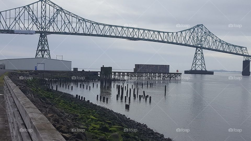 bridge and pier