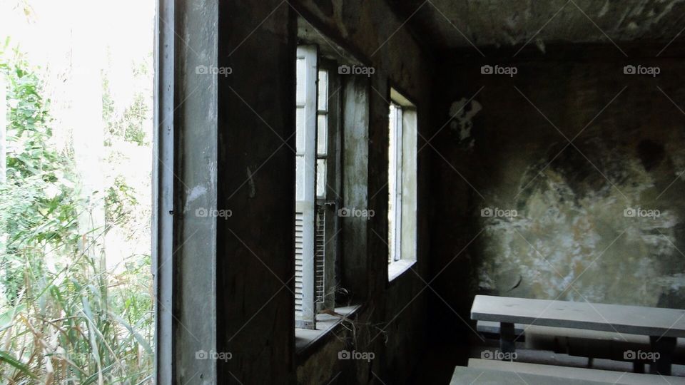 Abandoned place. This used to be a madhouse a century ago. 
Rio de Janeiro, Brasil.