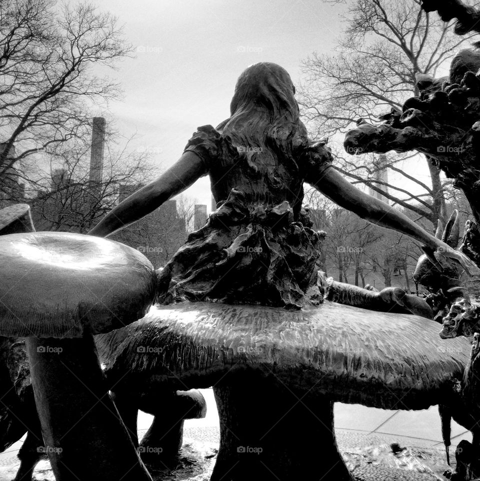 Alice in wonderland Central Park New York City