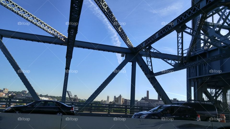 Bridge, City, Sky, Transportation System, Architecture