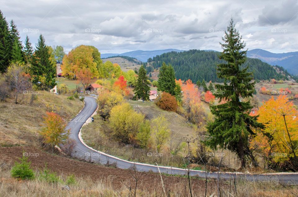 Autumn Landscape, Rhodopes Mountain, Bulgaria