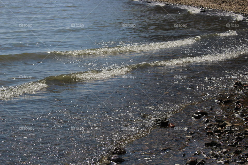 Lake waves