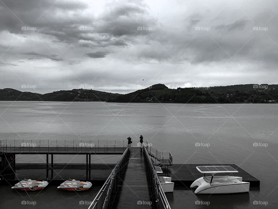 Monochrome landscape 