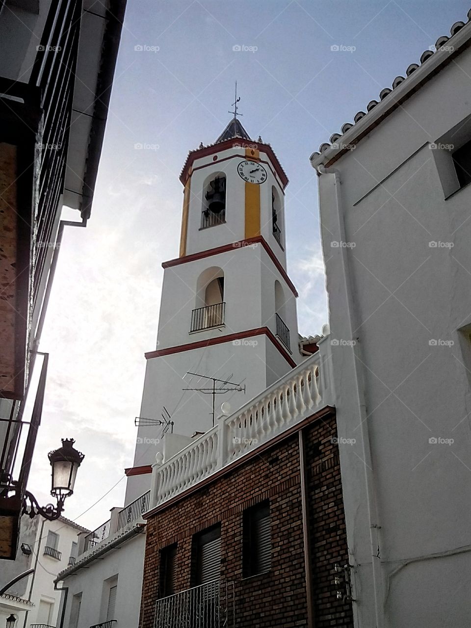 Church in Alozaina, Spain