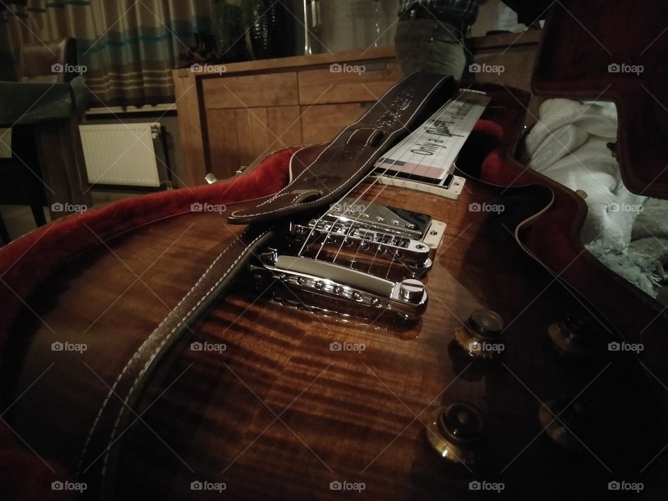 Guitar close-up