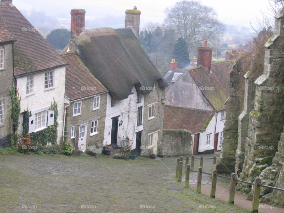 buildings historical shaftesbury old village by loz091262