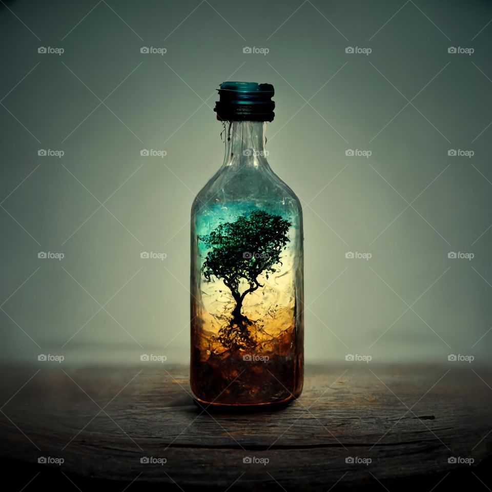 Bottle's tree