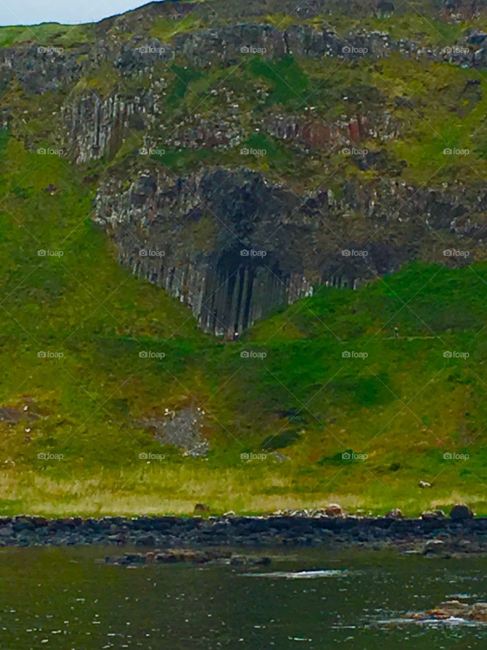 Cave at the Giants Causeway 