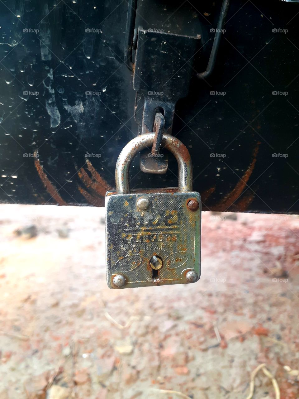 Indian lock key