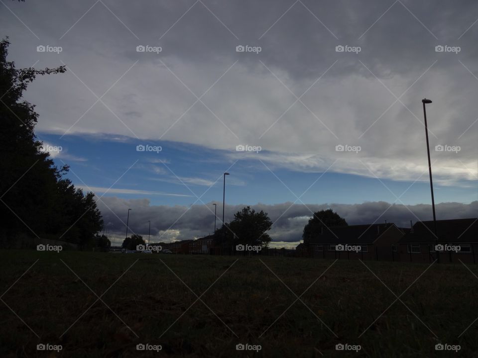 Storm clouds