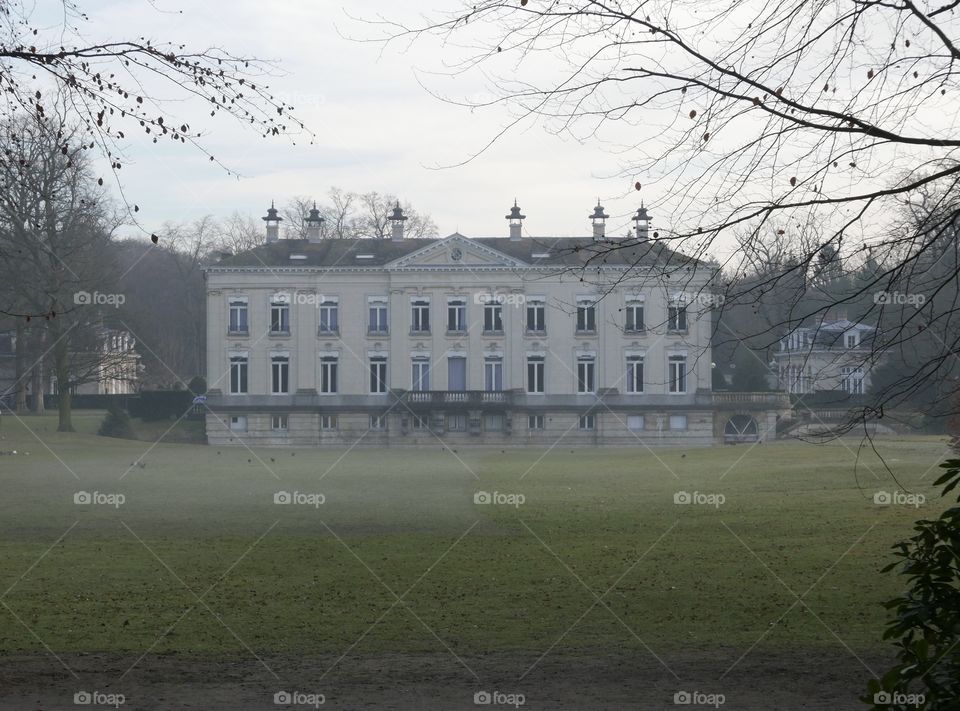Castle "Den Brandt" in Antwerp, Belgium.