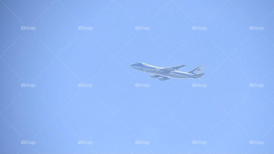 Air Force One, with President Biden aboard departing Buffalo, New York on May 17th, 2022. Just days after the horrific supermarket massacre 