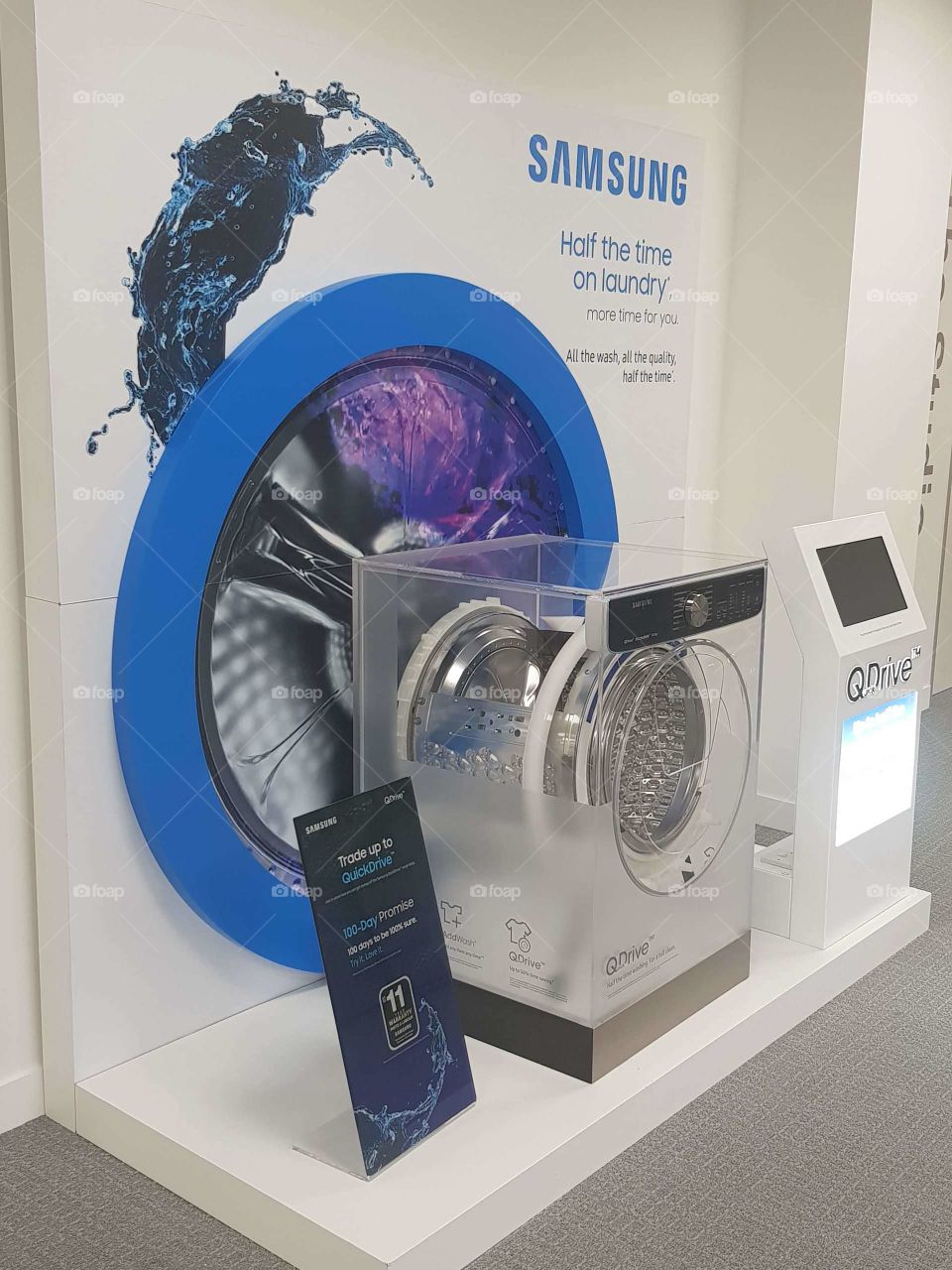 Samsung Quick drive washing machine and white goods division