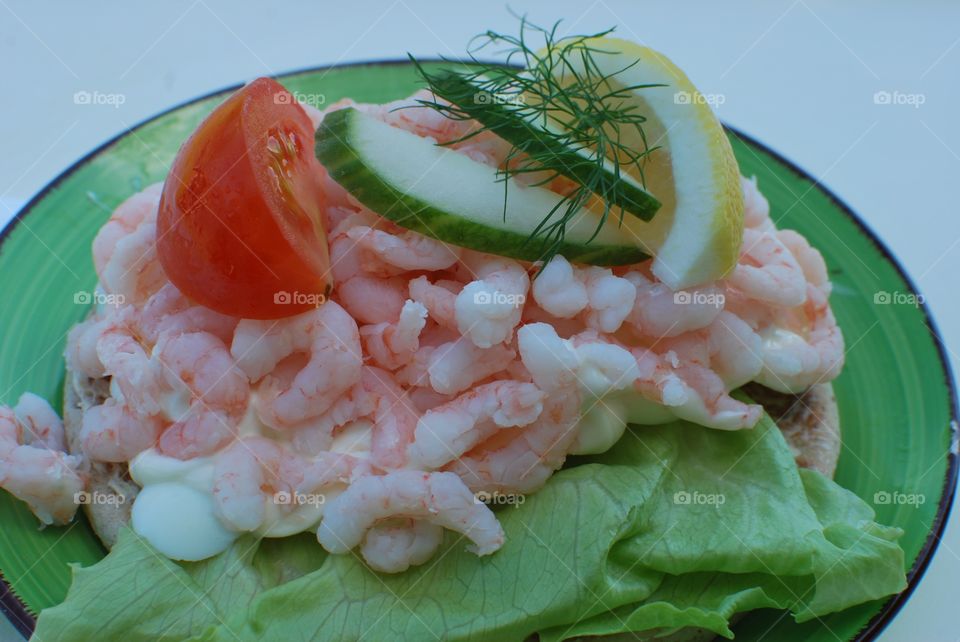 Seafood sallad