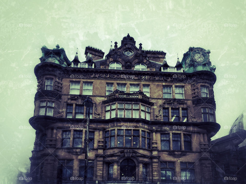 Old building Newcastle England