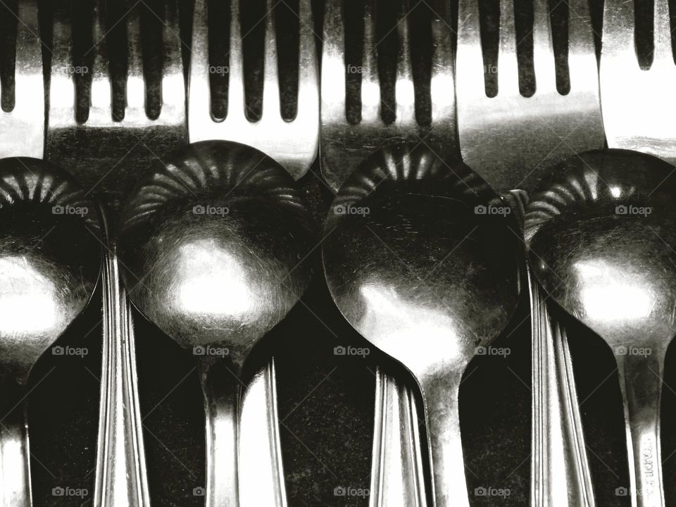 Some spoons and forks