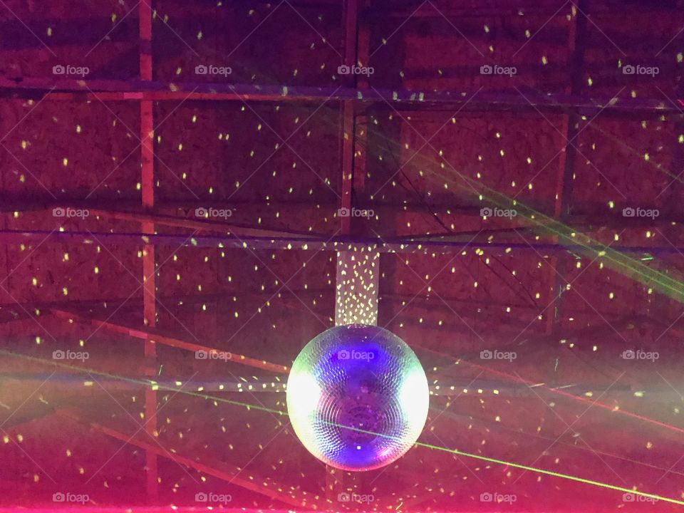 Shinny disco ball 