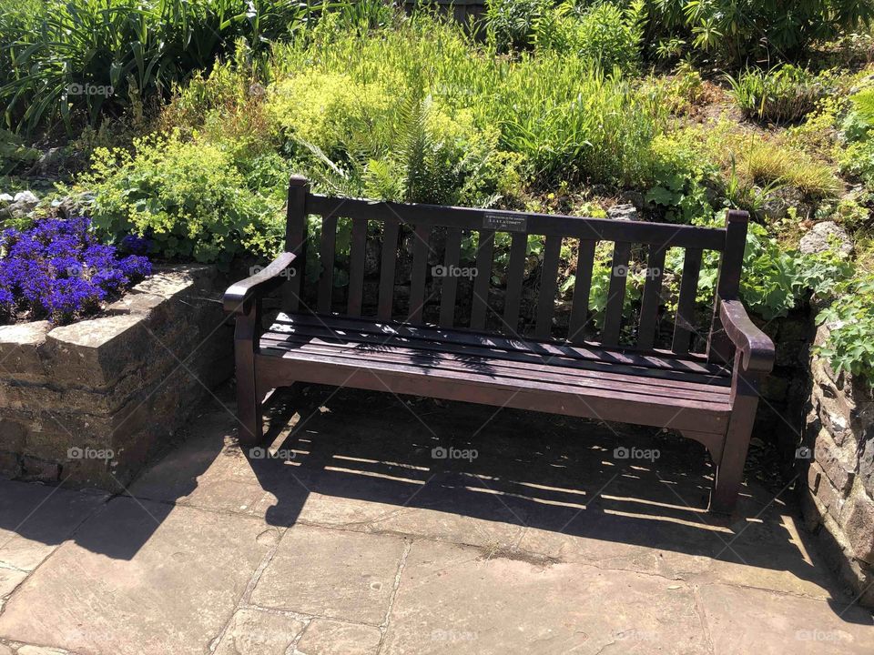 A seat in Connaught gardens in Sidmouth is a huge treat, thanks to the care and love given to these beautiful gardens in Devon, UK