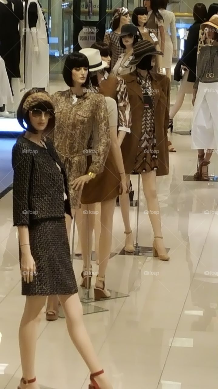 Fashion Mannequins at Bloomingdales