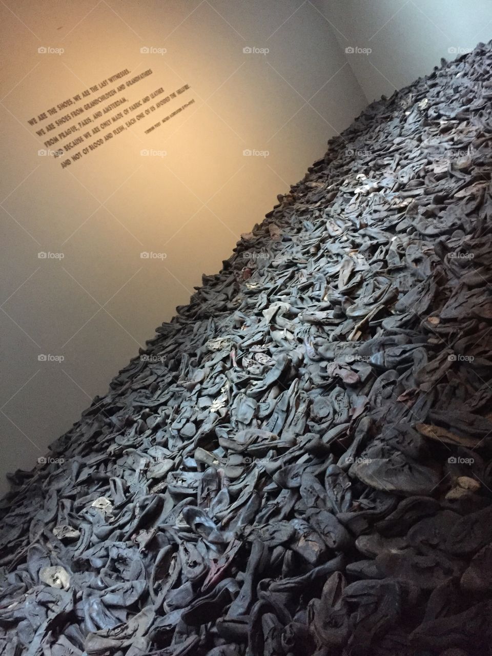 Shoes of the holocaust