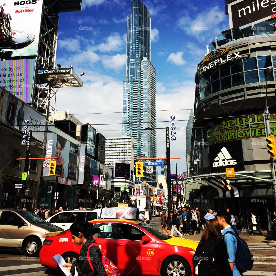 Yonge Dundas Square in Toronto
