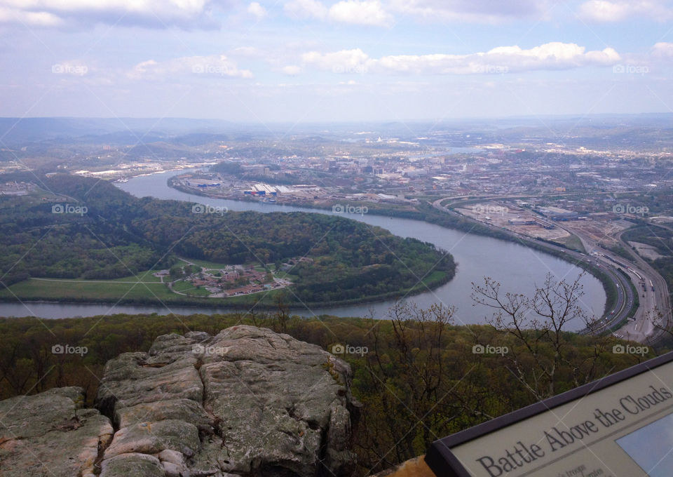 Chattanooga from above