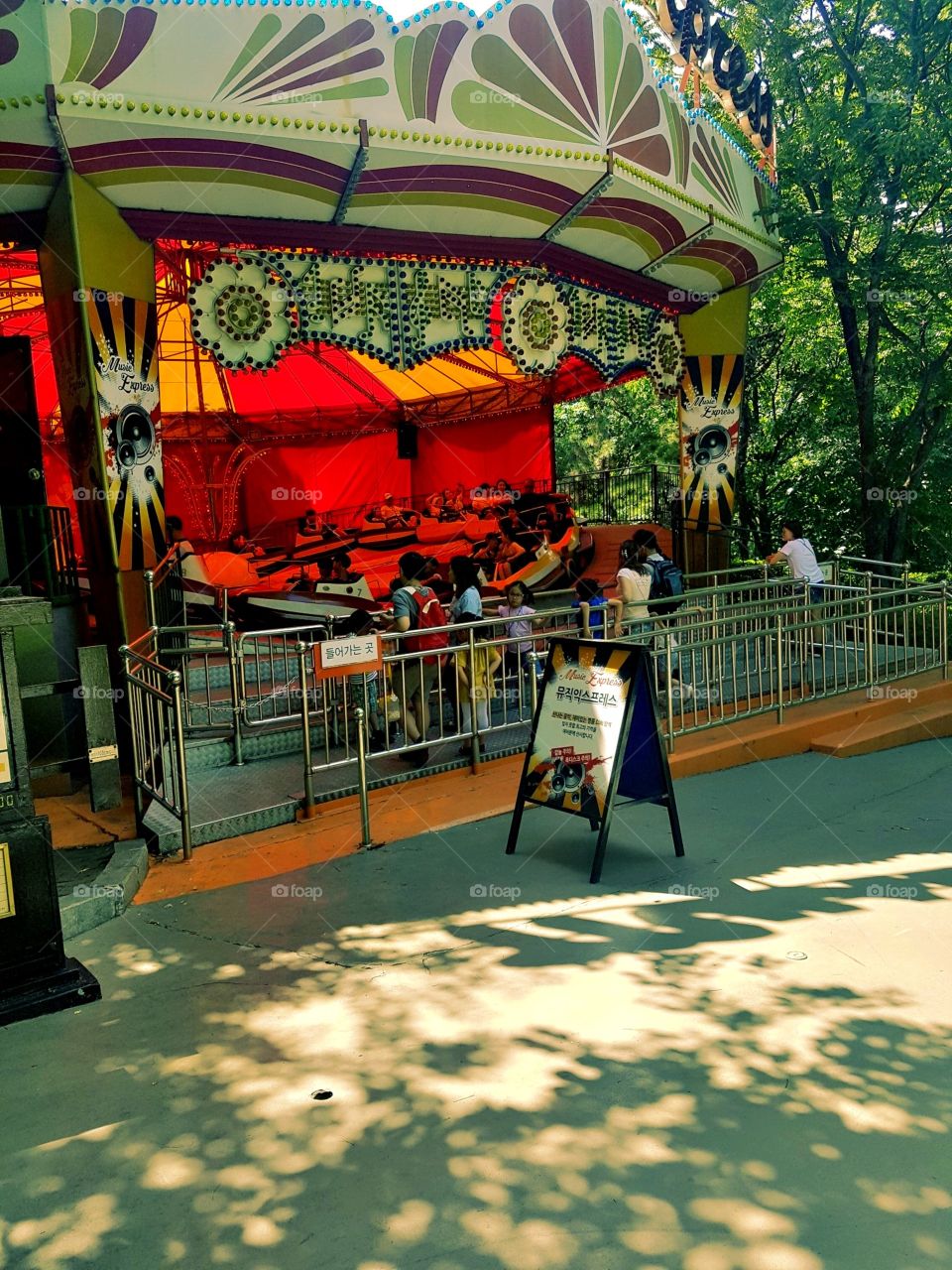 A Music Ride At South Korea.
a lot of people loves to ride it and its really enjoyable.