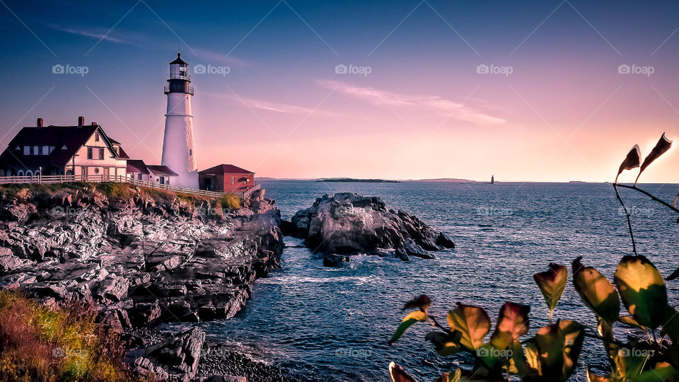 Early Morning in Portland Maine