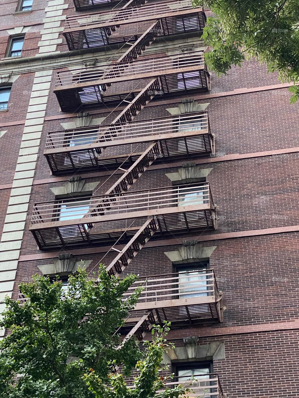 Building Fire Escape