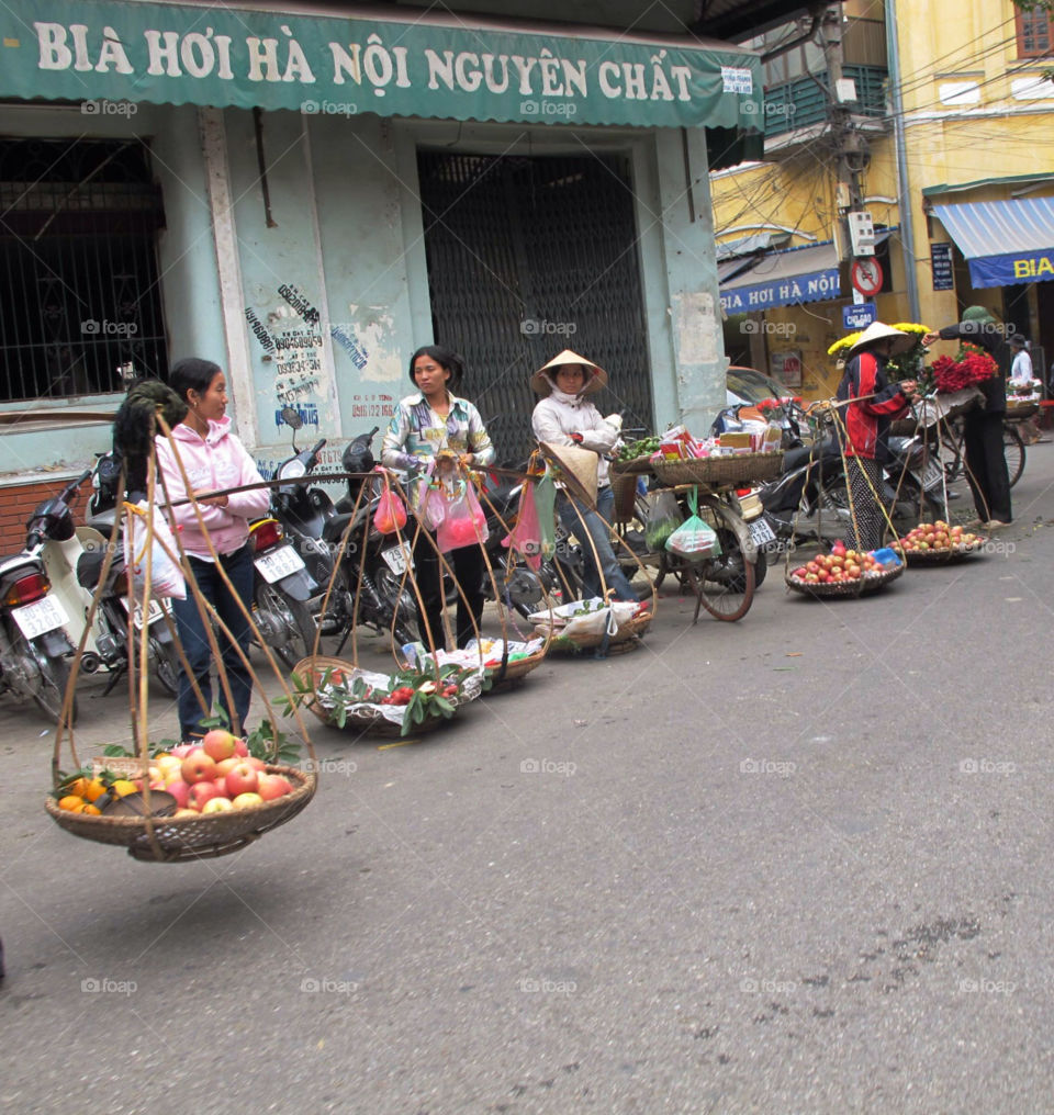 hanoi vietnam women vegetables hanoi by jpt4u