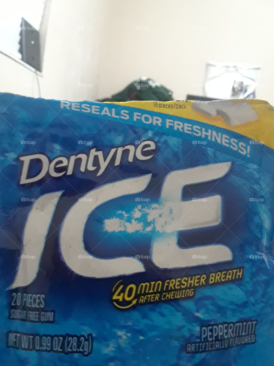 fresh breath for a person. Let the ice break you.You can feel the conversation switch with this type of gum.Its incredible and terrific flavor for everyone to have.Dentyne Ice.Make it happen.