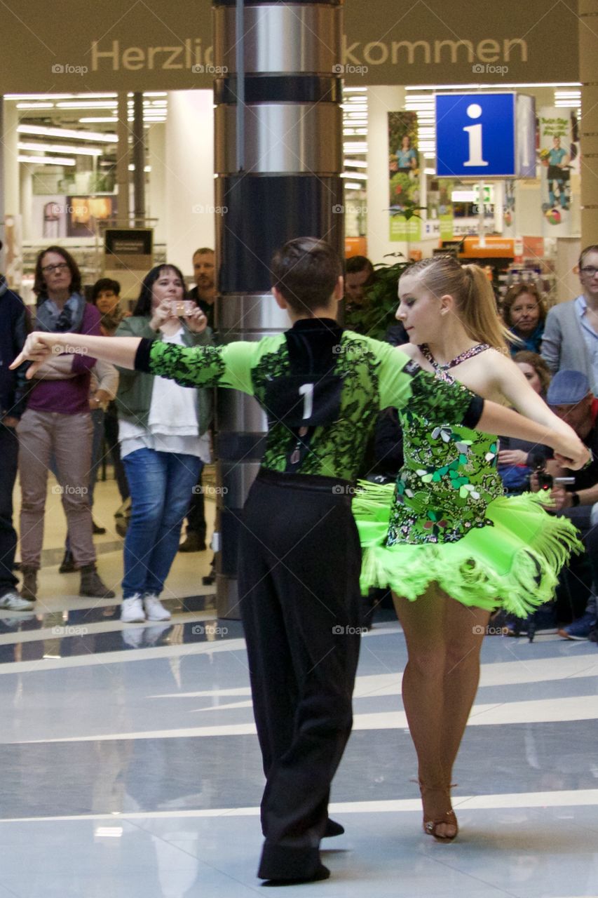 Young Dancers In Dance Contest