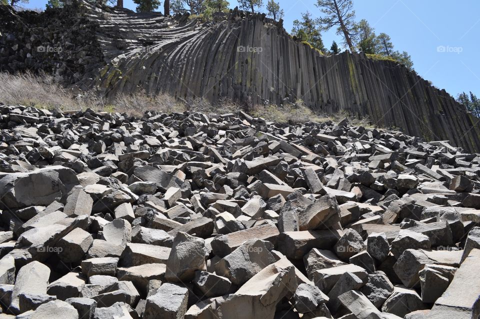 Devil's post pile 