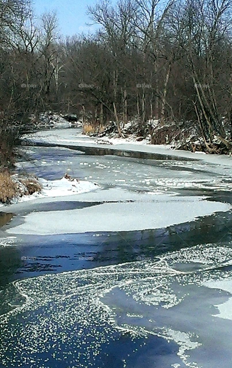 Winter on the Auglaize River