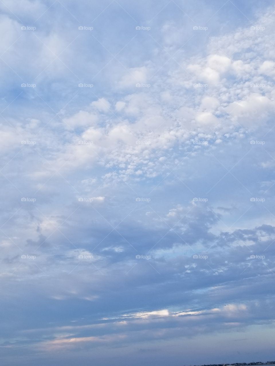 The sky on a summer night in New Jersey