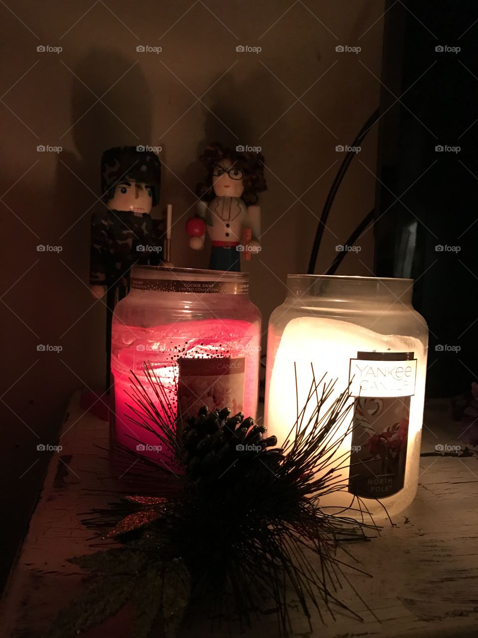 Christmas candles 