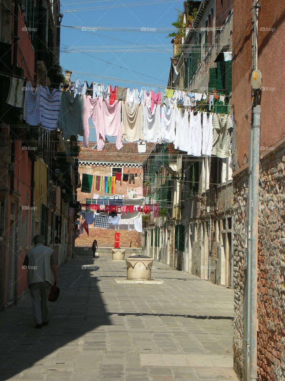 summer italy alleyway sunshine by jeanello