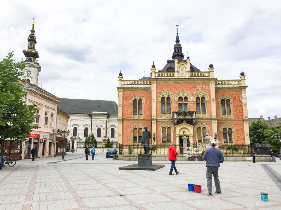 Novi Sad in Serbia. 