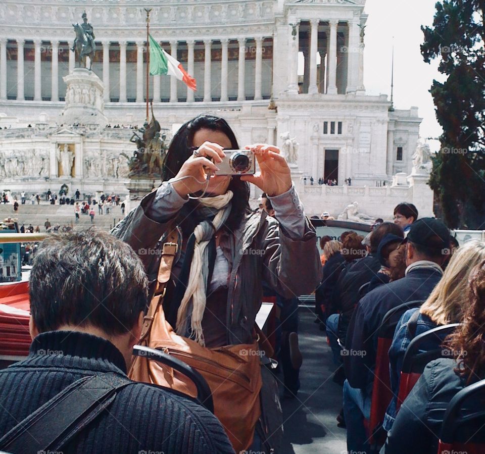 Tourist in Rome