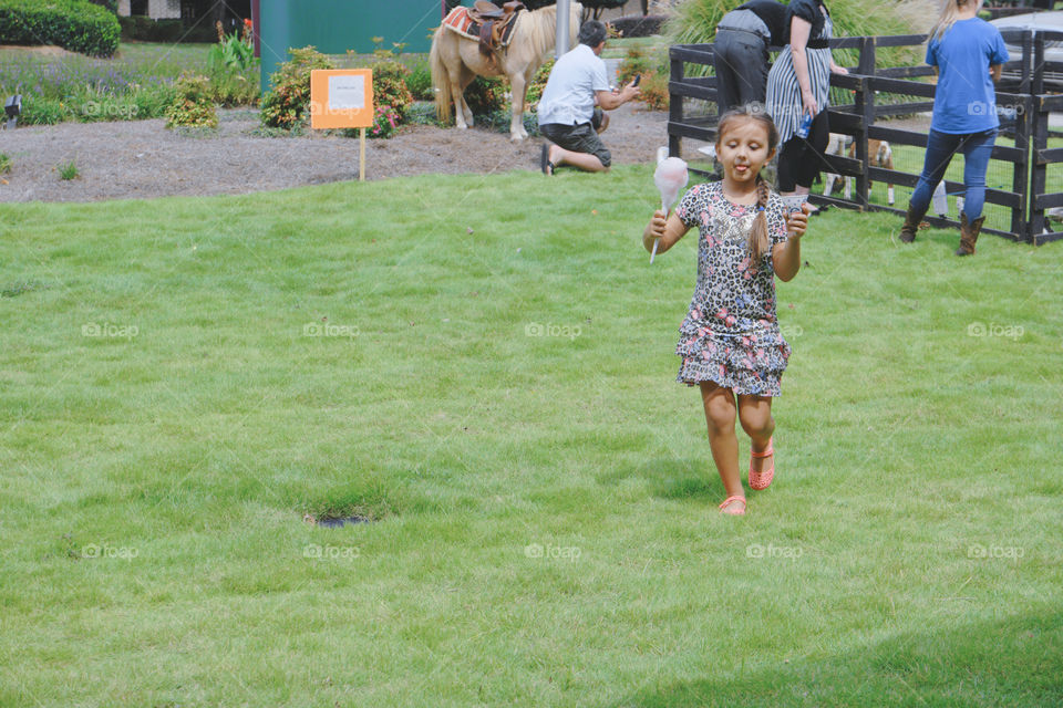 Child, People, Grass, Fun, Lawn