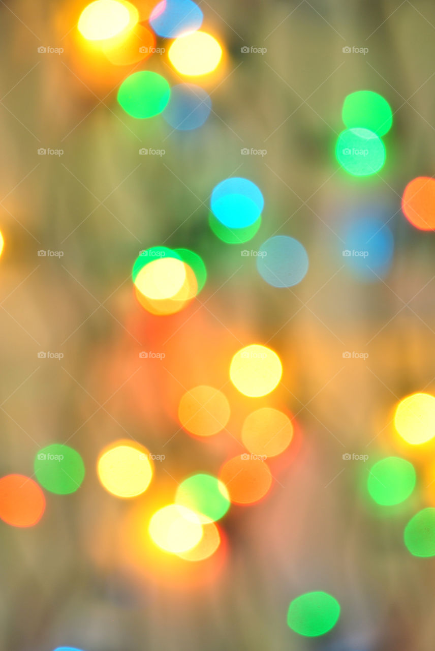 Bokeh lights, blurred lights, beautiful background