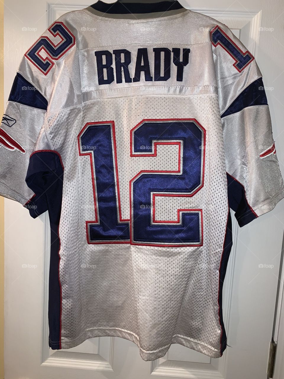 J - Jersey - Tom Brady has been the Patriots' starting quarterback since 2001. At this point, you'd think anyone who wanted a Brady jersey would have it. But after all these years, those jersey are still selling.