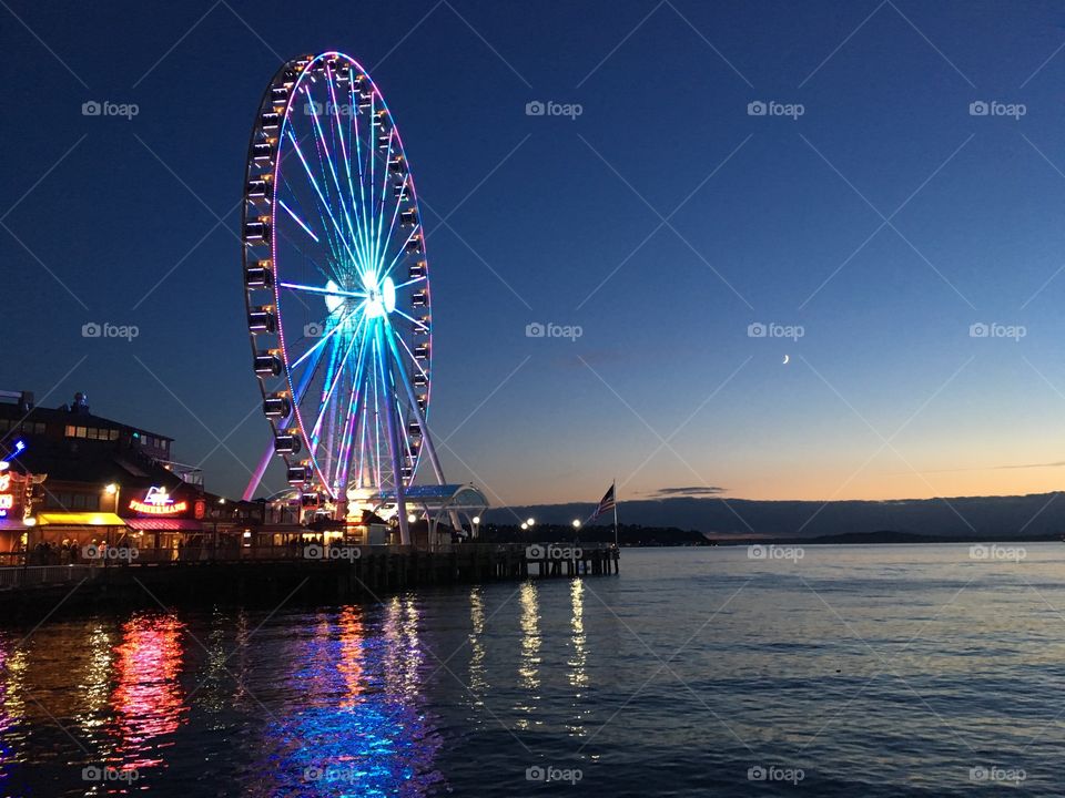 Seattle Great Wheel, Seattle Washington USA