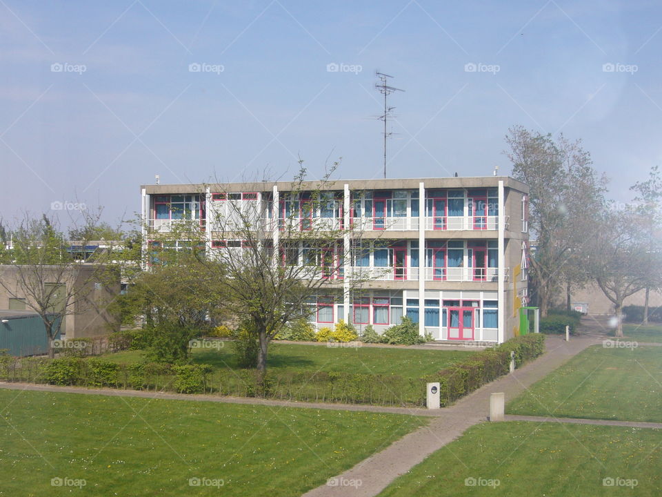 House, Architecture, Building, Lawn, Home