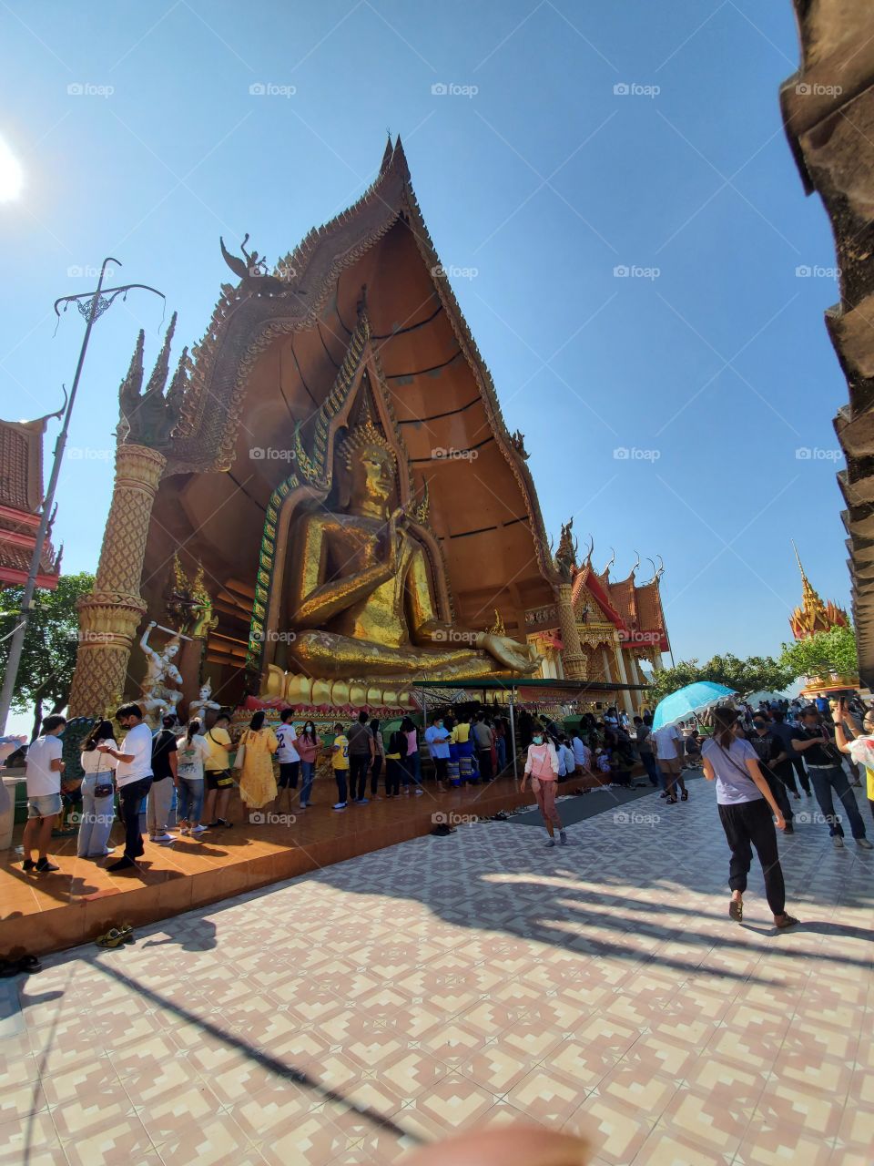 big golden bunda in thailand