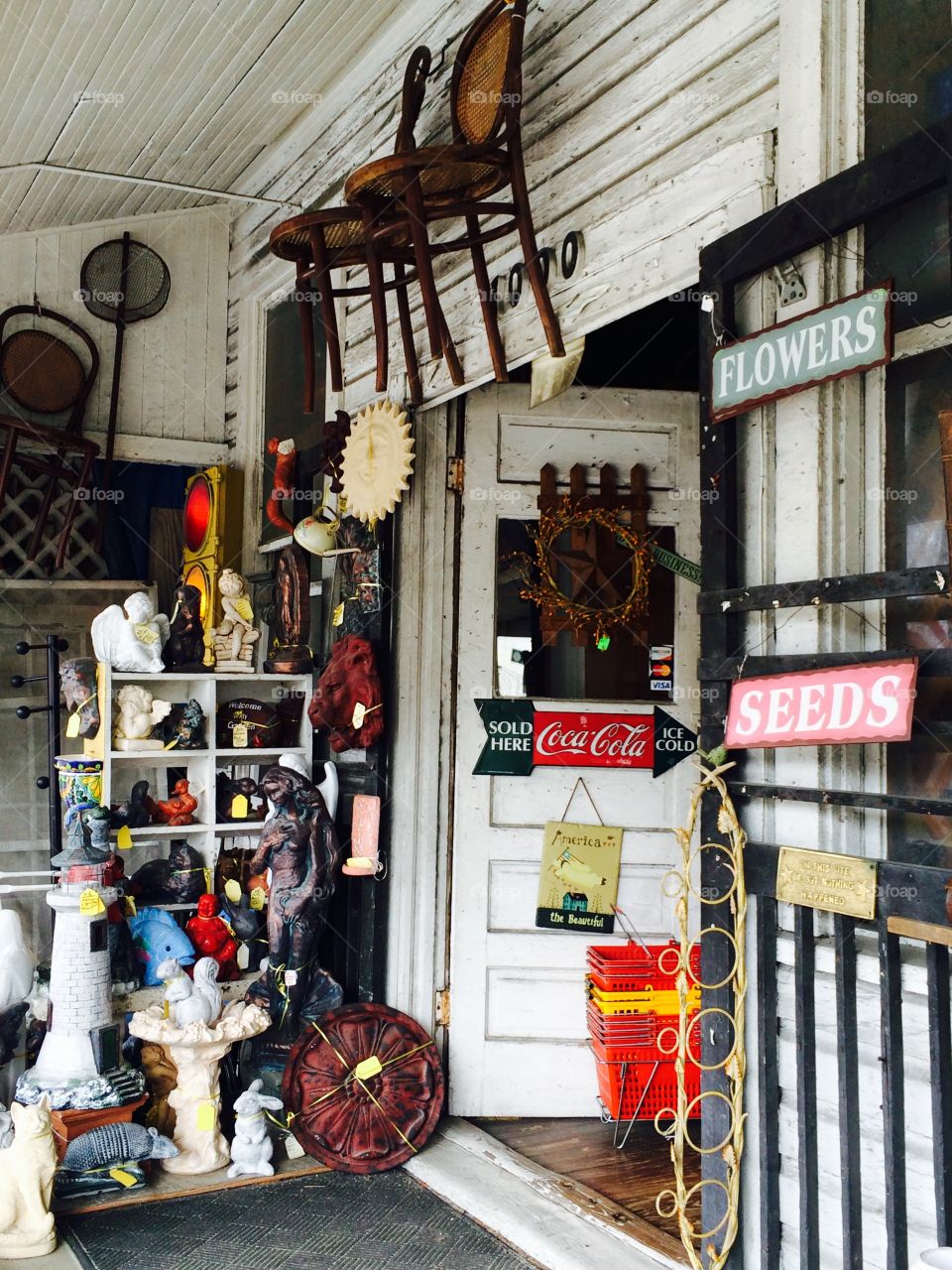 Antique storefront. 